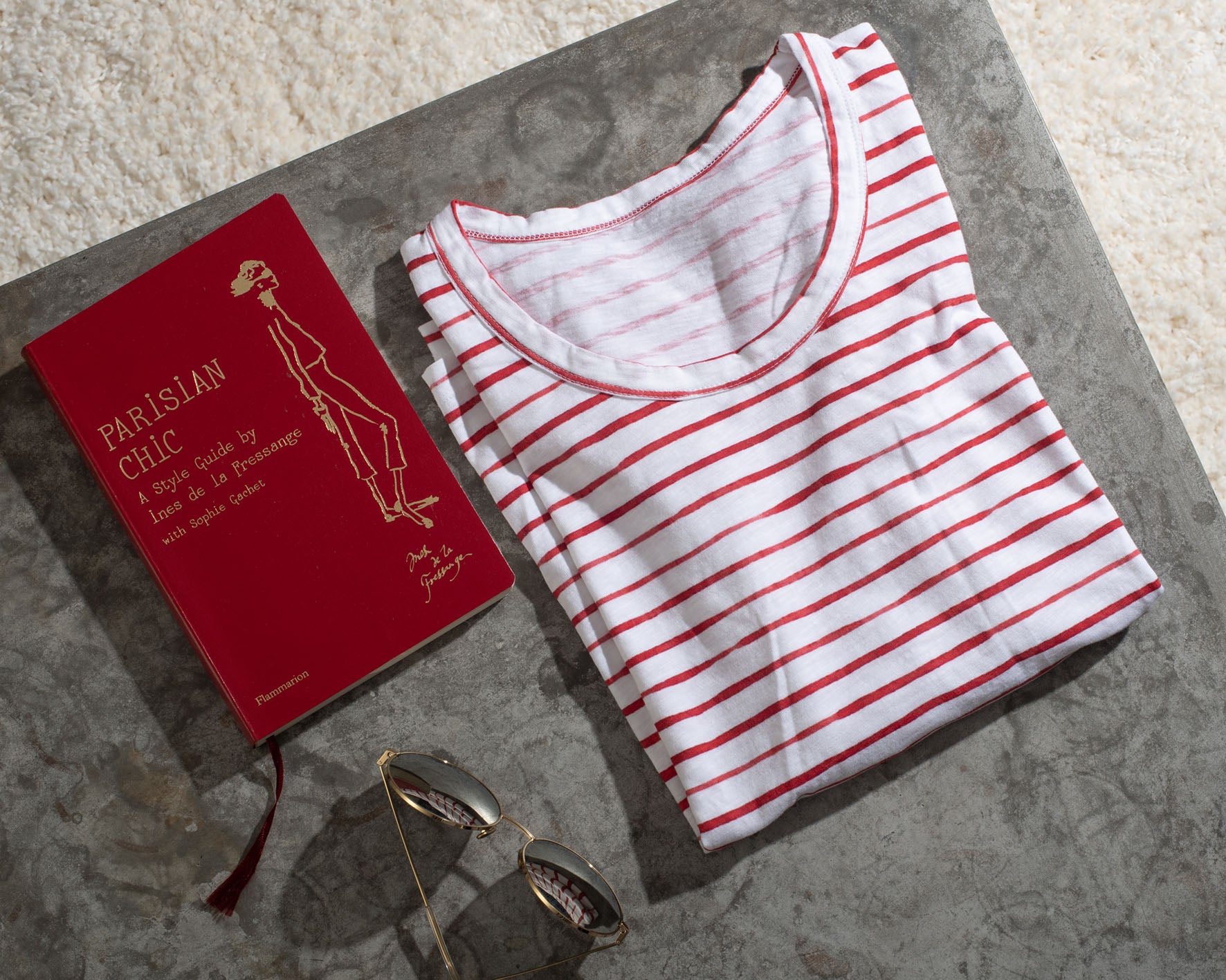Longsleeve "Breton", Gucci Red