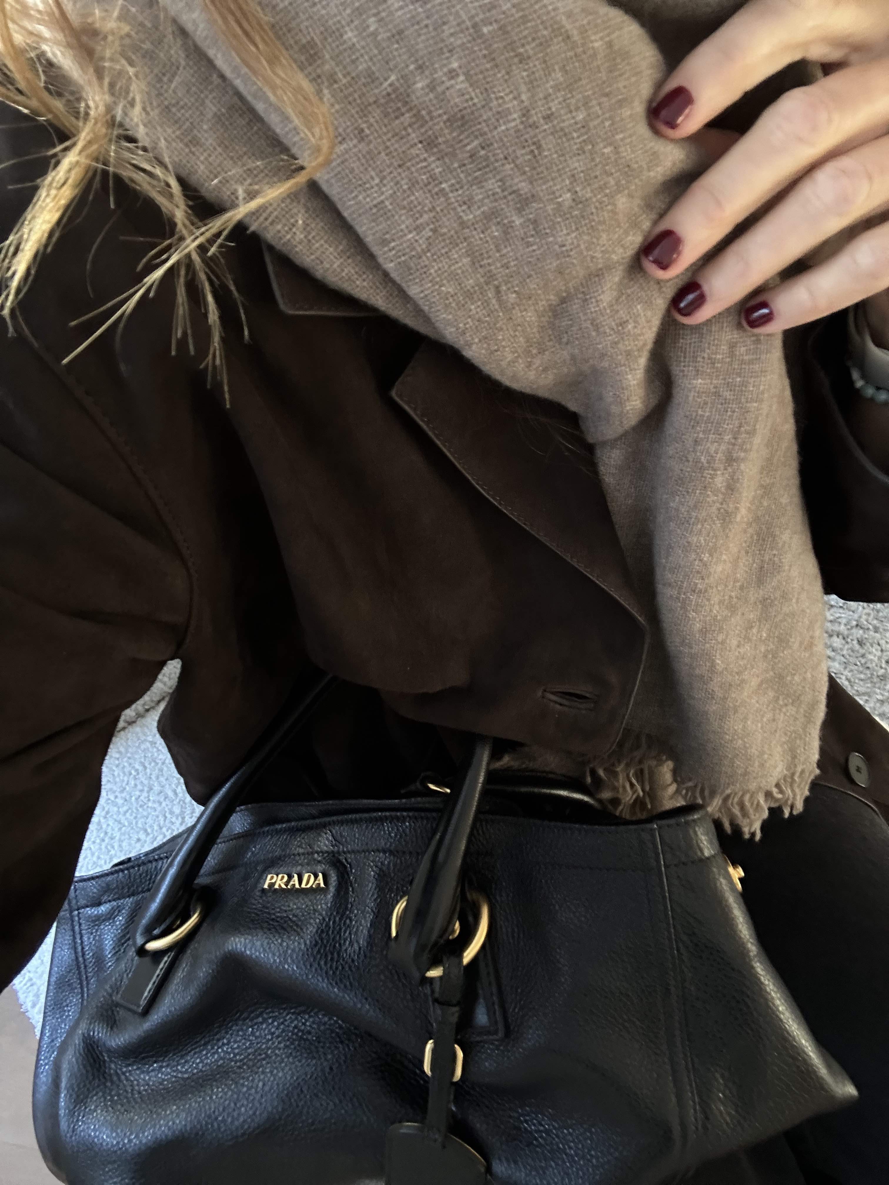 leichtes Plaid aus Cashmere-Merino, Walnut