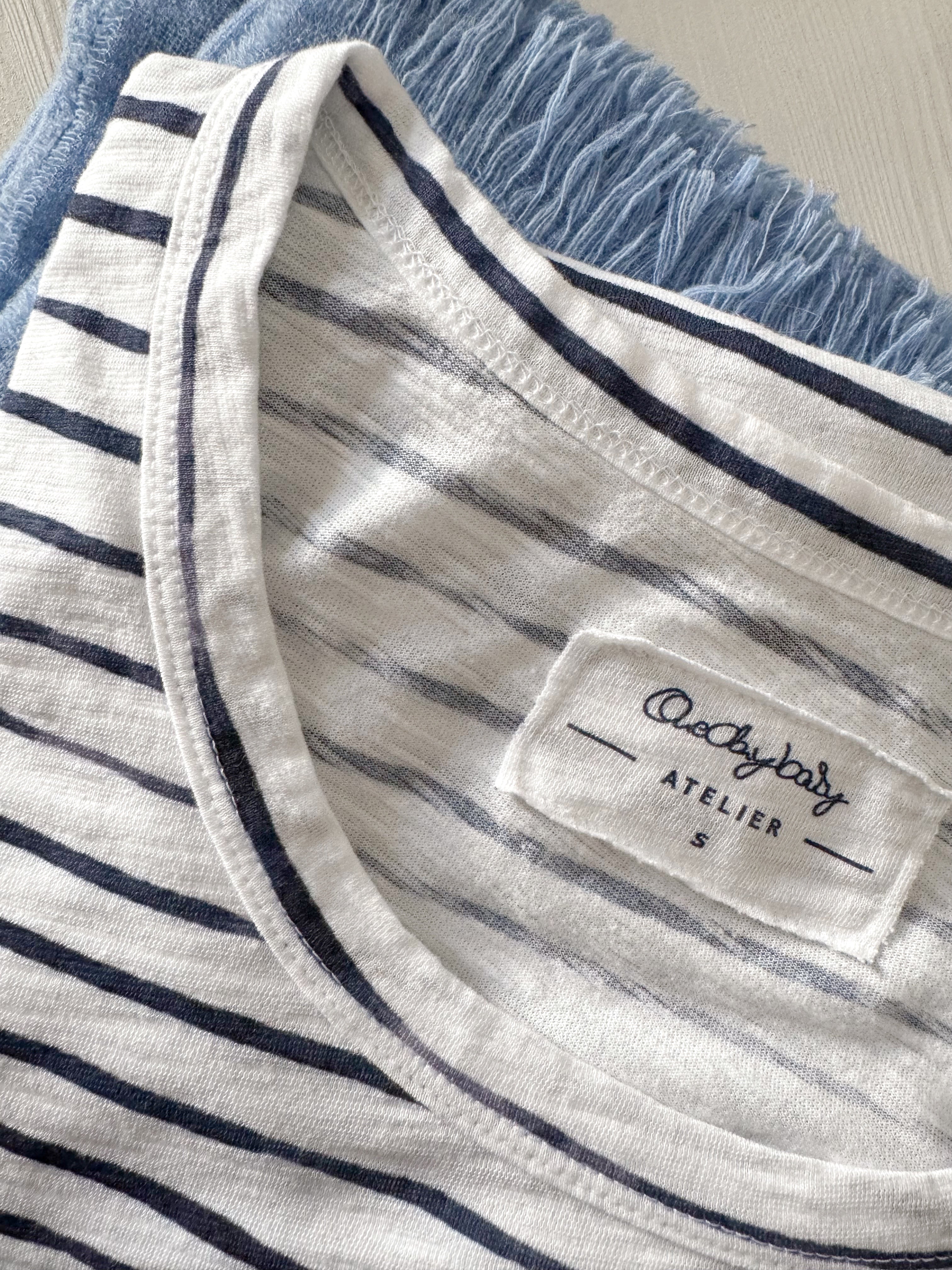 Longsleeve "Breton", Navy