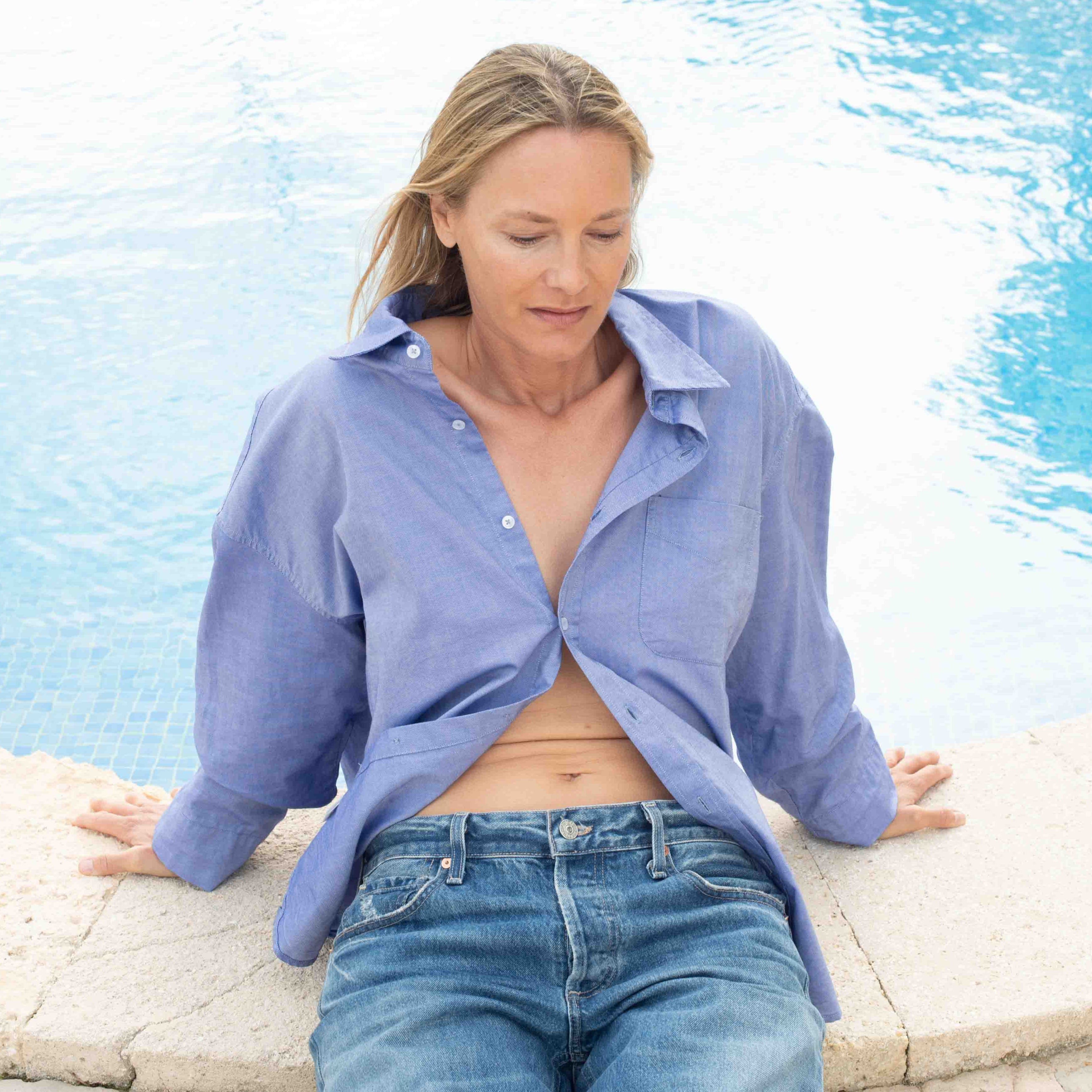 the ideal Italian Oxford-Shirt, Classic Blue