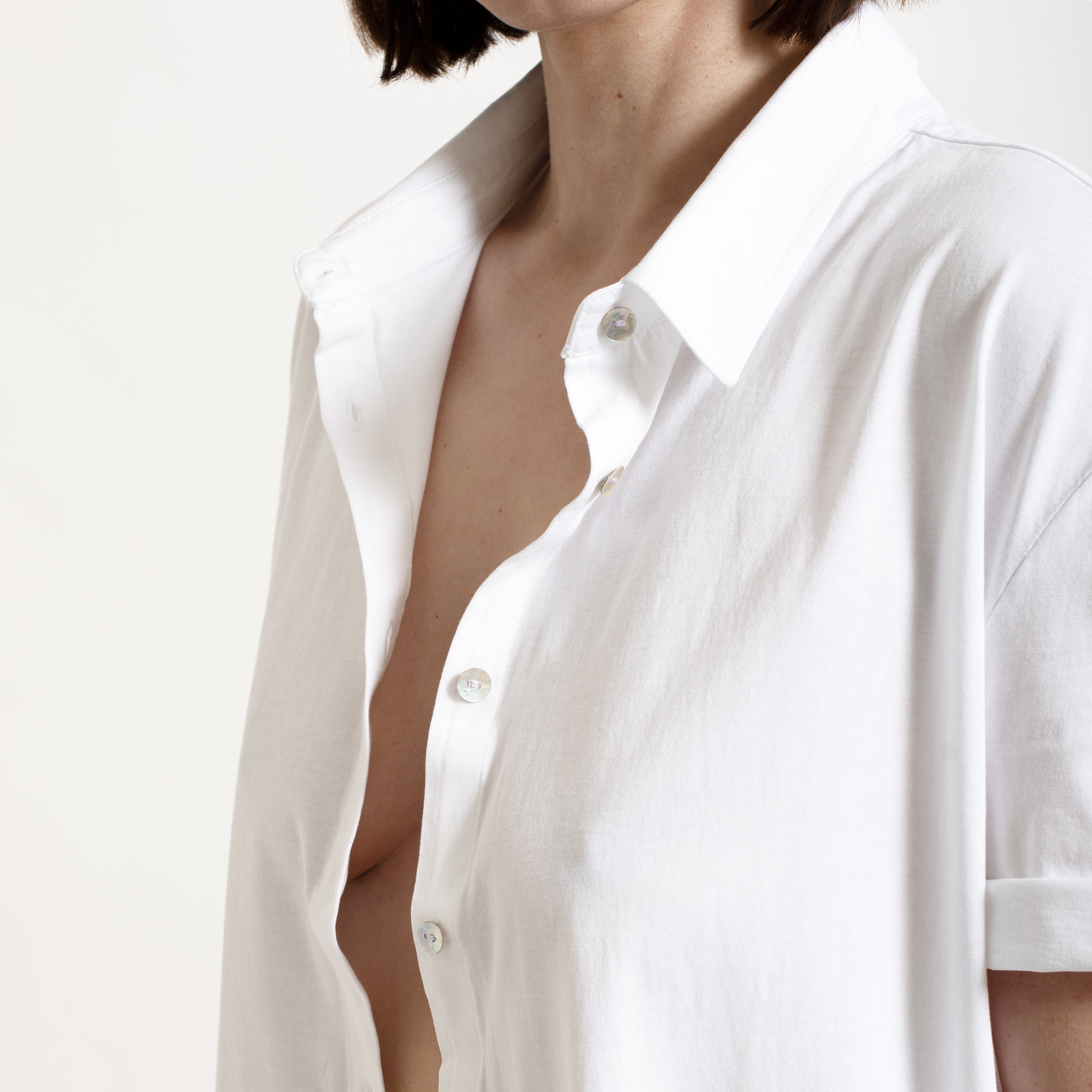 SALE - Men's Shirt "summer version", Bright White