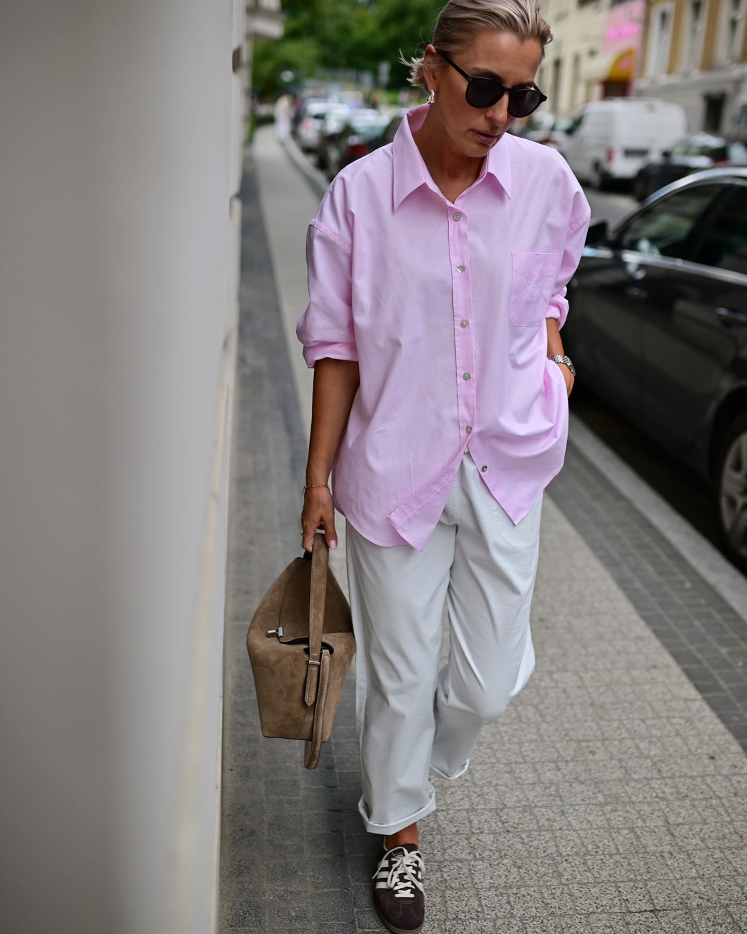 the ideal Italian Oxford-Shirt, Rose Blossom