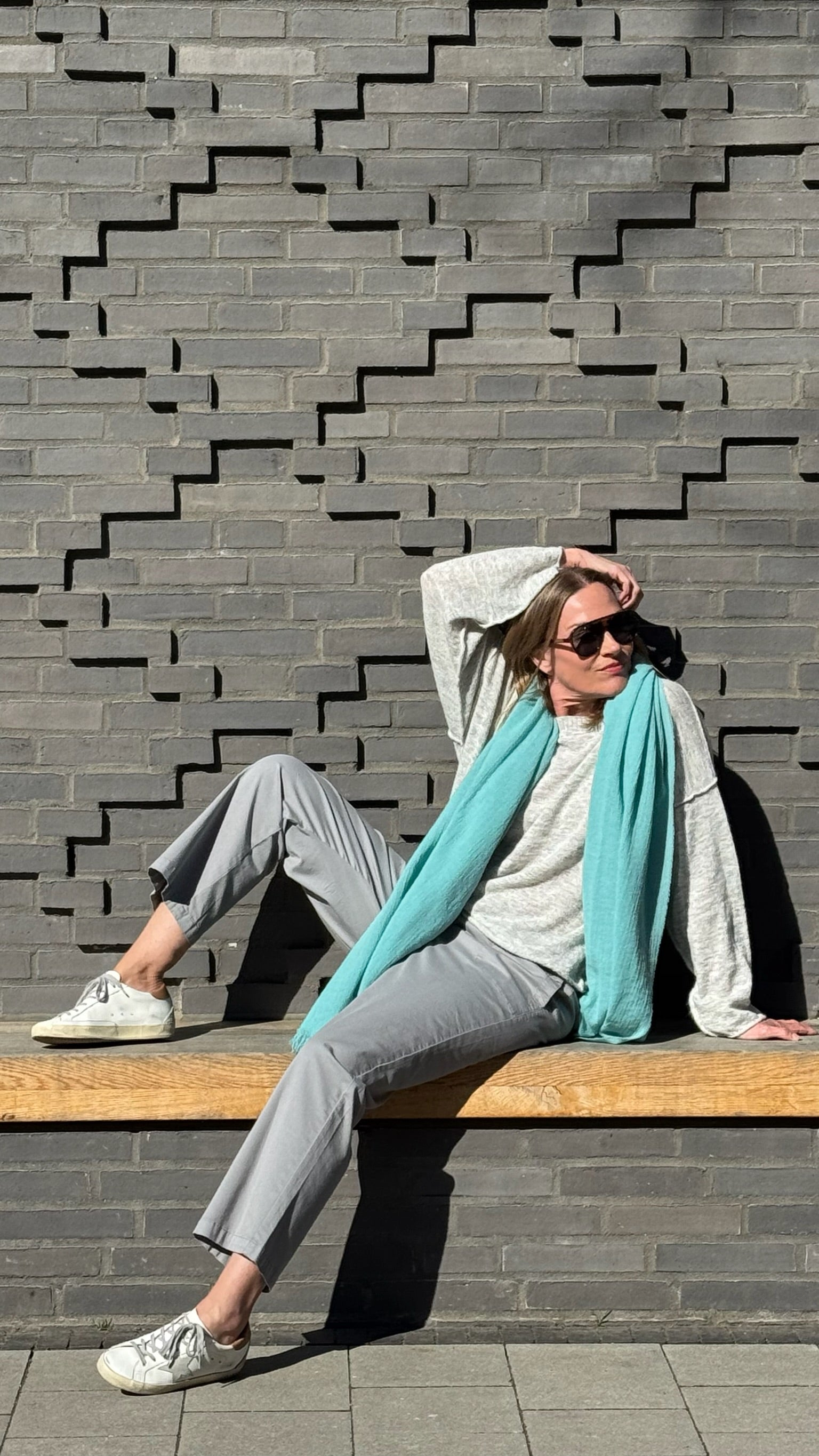 leichtes Plaid aus Cashmere-Merino, Antigua