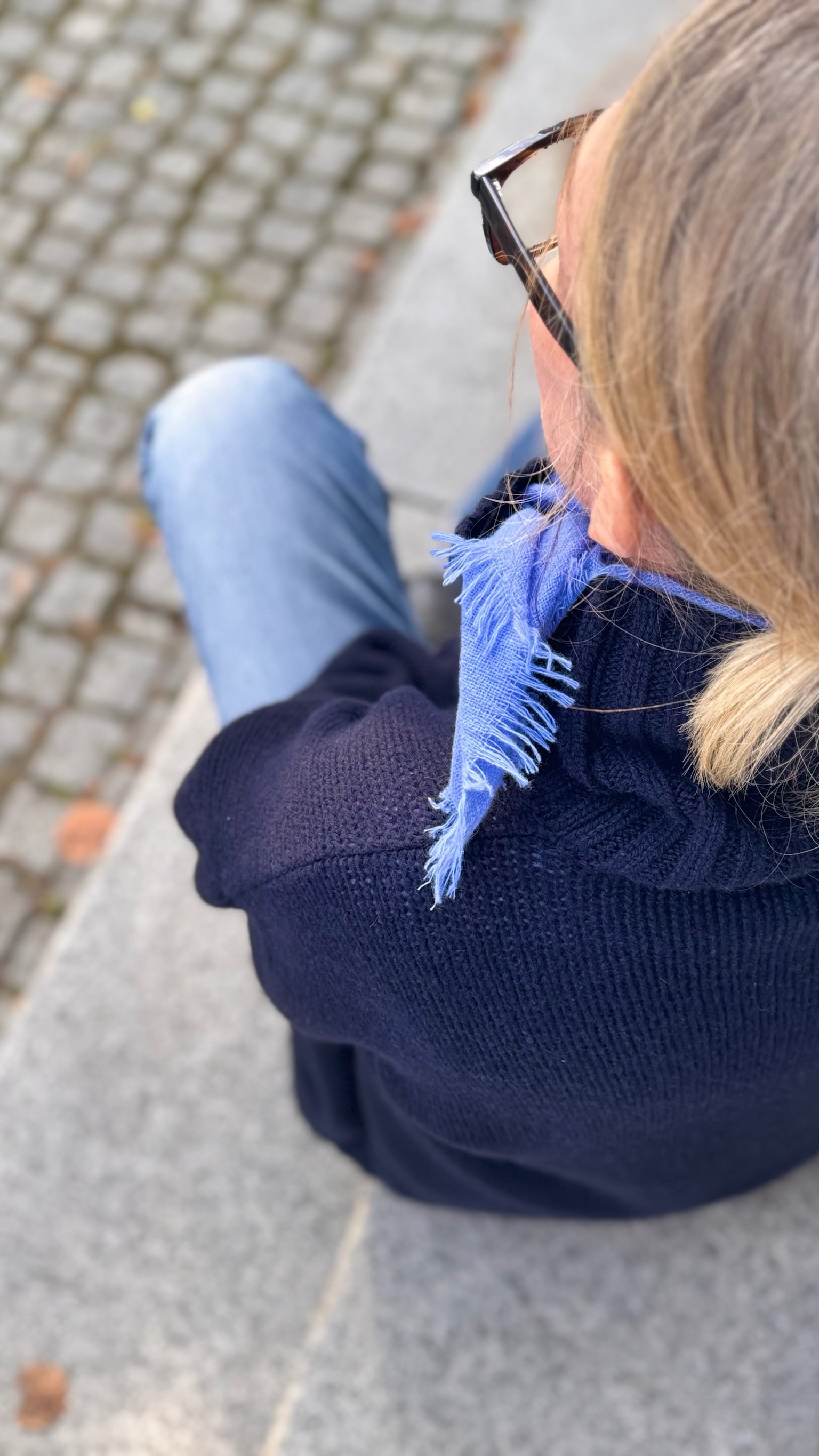 leichtes Bandana-Tuch aus Cashmere-Merino, Riviera