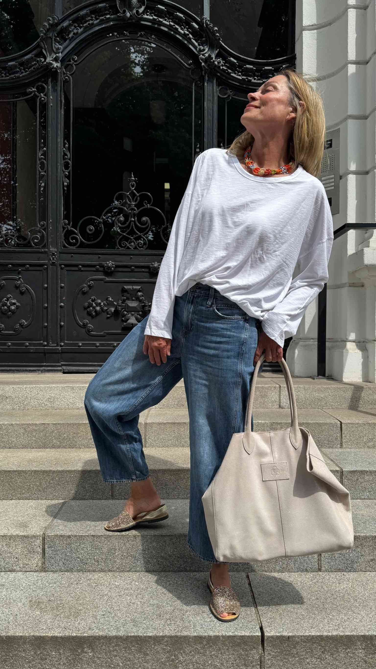 Very Loose Longsleeve, Bright White