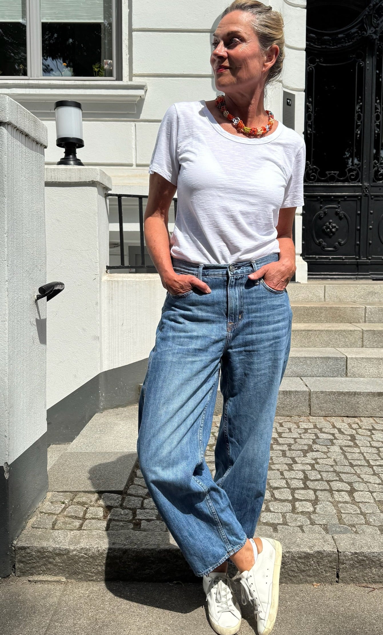 T-Shirt Ecovero, Bright White