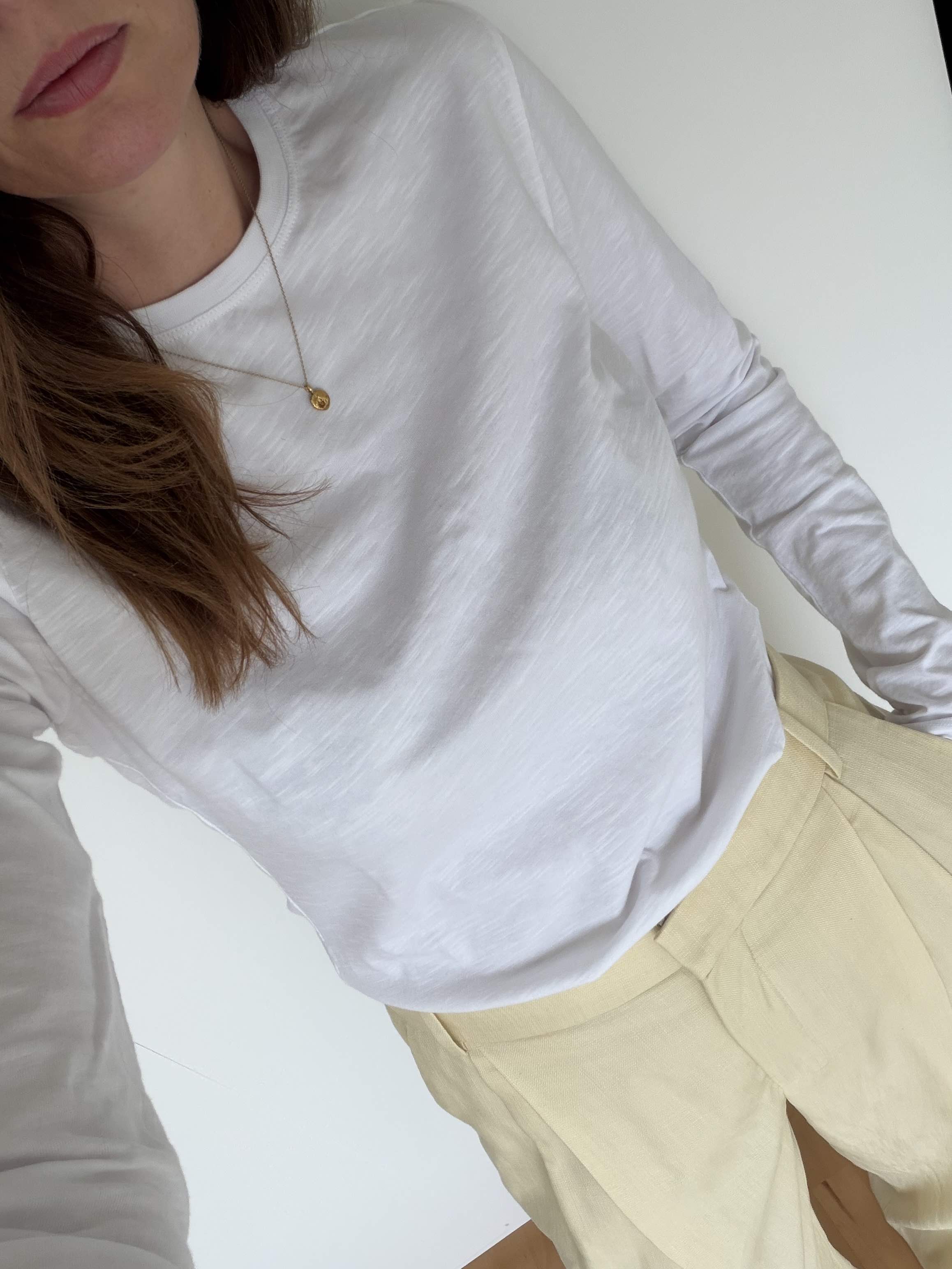 Modern Longsleeve, Bright White