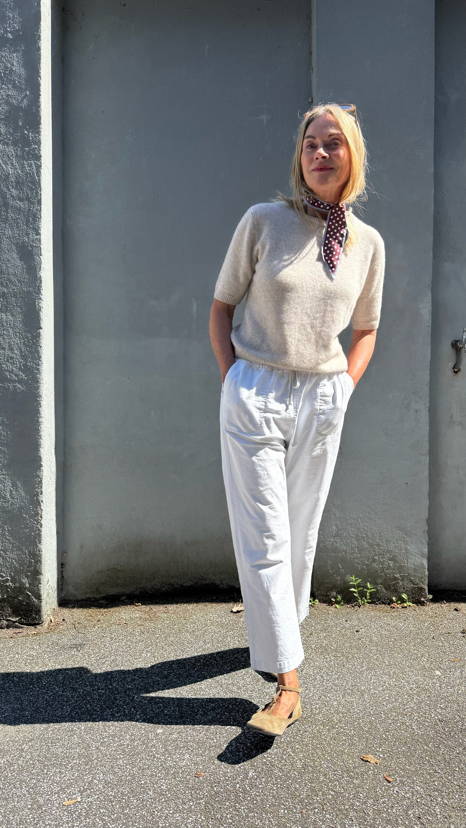 kleiner Cashmere-Pullover, Golden Beach