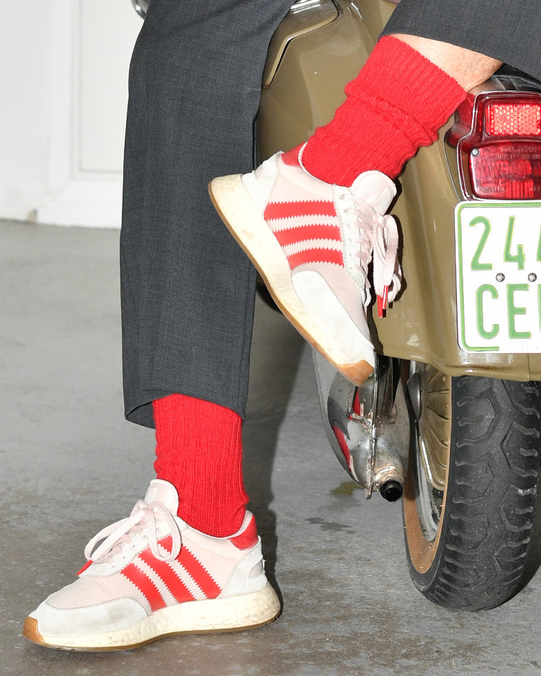 cozy knitted Socks aus Cashmix, Gucci Red