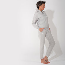 Lade das Bild in den Galerie-Viewer, slim &amp; comfy Jog Pant, light grey Melange
